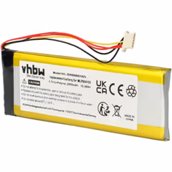 vhbw - the clever way - Batterie de rechange de haute qualité avec une grande autonomie et compatible avec votre appareil de  ...