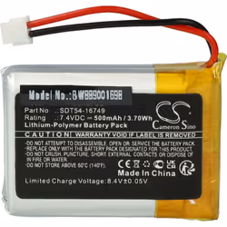 vhbw - the clever way - Batterie de rechange de haute qualité avec une grande autonomie et compatible avec votre collier de d ...