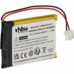 vhbw - the clever way - Batterie de rechange de haute qualité avec une grande autonomie et compatible avec votre télécommande ...
