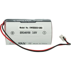 Vhbw - Pile compatible avec dsc WT4911B, WT4911BM système d'alarme, sirène extérieure radio (14500mAh, 3,6V, Li-MnO2)