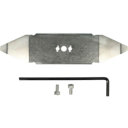 Vhbw - Lame compatible avec Robomow RX12U, RT700 pl, RT300, RT700, RT300 pl tondeuse - Lame de rechange, argenté, acier inoxydable