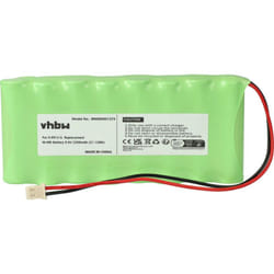 Vhbw - Batterie remplacement pour Visonic 0-9912-G, 103-300672, GP180AAH8BMX pour système d'alarme (2200mAh, 9,6V, NiMH)