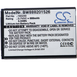Vhbw - 1x Batterie compatible avec SteelSeries Siberia 840 casque audio, écouteurs sans fil (900mAh, 3,7V, Li-ion)