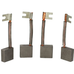 4x balais de charbon 24,5 x 24,9 x 9,9 mm remplace Asein 3887 pour véhicule utilitaire - Vhbw