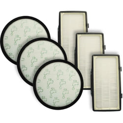 Vhbw - Lot de 6 filtres compatible avec Rowenta X-Trem Power Cyclonic RO6962EA, RO6954EA aspirateur - filtre epa, filtre pré-moteur
