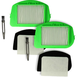 vhbw Lot de 8 pièces filtres/pinceau remplacement pour Rowenta ZR005701, ZR005601 pour aspirateur