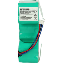 Extensilo - 1x Batterie compatible avec iRobot Roomba Combo robot électroménager (3500mAh, 12V, NiMH)