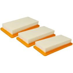 Vhbw - 3x filtre protection moteur compatible avec Kärcher br 45/22 c Bp Pack + mf, br 45/22 c Bp Pack Fleet eu, ds 5.800 Waterfilter aspirateurs