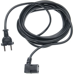 Vhbw - Câble électrique compatible avec Sebo 450 Evolution, Professional D8 aspirateurs - 5 m, câble électrique