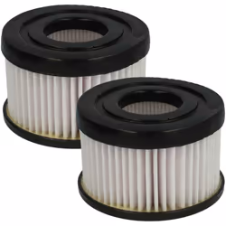 vhbw - the clever way Set de filtre plissé pour votre aspirateur industriel, pour aspiration à sec ou humide - Finition sur m ...