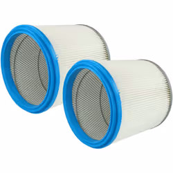 vhbw - the clever way Set de Cartouche Filtre pour votre aspirateur industriel, pour aspiration à sec ou humide - Finition su ...