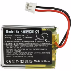 vhbw - the clever way - Batterie de rechange de haute qualité avec une grande autonomie et compatible avec votre collier de d ...