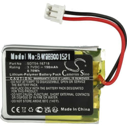vhbw Batterie compatible avec SportDOG YardTrainer 100S, 100 collier de dressage (190mAh, 3,7V, Li-polymère)