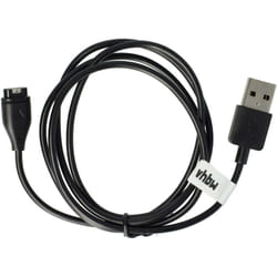 Vhbw - Câble usb compatible avec Garmin Forerunner 265/265S/965/955/ smartwatch, montre de fitness - Station de charge, noir, 100 cm