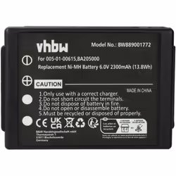 vhbw - the clever way - Batterie de rechange de haute qualité avec une grande autonomie et compatible avec votre telécommande ...