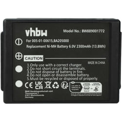 Vhbw - Batterie compatible avec hbc Micron 6, 4 opérateur télécommande industrielle (2300mAh, 6V, NiMH)