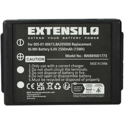 Extensilo - Batterie compatible avec hbc Crane Truck Driving, technos 1, Technos opérateur télécommande industrielle (2500mAh, 6V, NiMH)