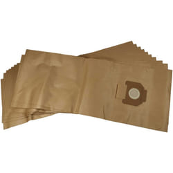 Vhbw - 10x Sacs compatible avec Nilfisk Attix ivb 7X - atex type 22 aspirateur - papier, 94cm x 35cm marron