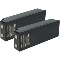 Vhbw - 2x Batteries remplacement pour Scanreco EEA2512, EEA4404, IM6024, 708031757 pour opérateur télécommande industrielle (2000mAh, 7,2V, NiMH)