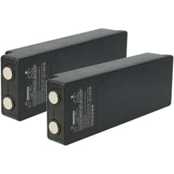 Vhbw - 2x Batterie remplacement pour Palfinger IM6024, RSC7220, 708031757 pour opérateur télécommande industrielle (3000mAh, 7,2V, NiMH)