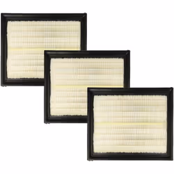 vhbw - the clever way Set de filtres pour votre aspirateur, nettoyeur ou aspirateur multi-usage - Un changement régulier tous ...