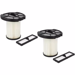 vhbw - the clever way Set de filtres de haute qualité pour votre aspirateur Ce set de filtres de rechange de 4 pièces de la m ...
