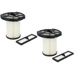 Vhbw - Lot de 4 filtres compatible avec Dirt Devil Centrixx M2882-9, M2882-8, M2882-7, M2883-1, M3020, M2883-2, M3882, M3025 aspirateur