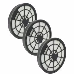 vhbw - the clever way Set de 3x filtre HEPA pour votre aspirateur, robot aspirateur ou nettoyeur vapeur - Gardez la puissance ...