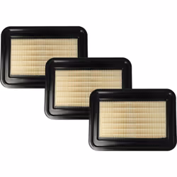vhbw - the clever way Lot de 3x filtre à plis plats pour votre aspirateur multi-usages ou industriel - Finition sur mesure po ...
