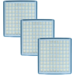 Vhbw - 3x filtre compatible avec Miele S145, S144 Gallery Tappeti Moquette, S144 Senator 1300 aspirateur - Filtre hepa contre les allergies