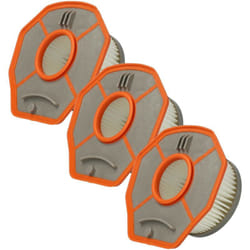 Vhbw - 3x filtre à cartouche remplacement pour Kärcher 6.414-034.0 pour aspirateur - Filtre plissé, plastique / papier