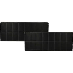2x Filtres à charbon actif compatible avec Siemens LI16030SD, LI2202, LI16030/09, LI2202/01, LI2202/02 hotte aspirante - 42 x 16,8 x 3,1 cm - Vhbw