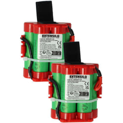 EXTENSILO 2x Batteries compatible avec Husqvarna Automower 308 2013, 305 2012, 305 2014, 305 2013, 308, 305 2015 tondeuse 3000mAh, 18V, Li-ion