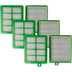 Vhbw - 6x filtre compatible avec Philips FC8764/01, FC8765/01, FC8763/01, FC8768/01, FC8769/01, FC8766/01, FC8767/02 aspirateur - Filtre hepa
