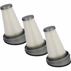 vhbw - the clever way Set de filtre plissé pour votre aspirateur industriel, pour aspiration à sec ou humide - Finition sur m ...