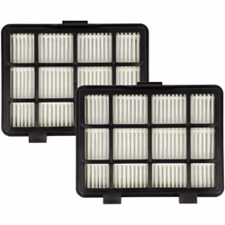 vhbw - the clever way Set de 2x filtre HEPA pour votre aspirateur, robot aspirateur ou nettoyeur vapeur - Filtre les poussièr ...
