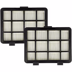 vhbw - the clever way Set de 2x filtre HEPA pour votre aspirateur, robot aspirateur ou nettoyeur vapeur - Filtre les poussièr ...