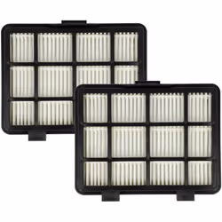 vhbw - the clever way Set de 2x filtre HEPA pour votre aspirateur, robot aspirateur ou nettoyeur vapeur - Filtre les poussièr ...