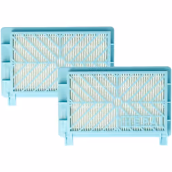 vhbw - the clever way Set de 2x filtre HEPA pour votre aspirateur, robot aspirateur ou nettoyeur vapeur - Gardez la puissance ...