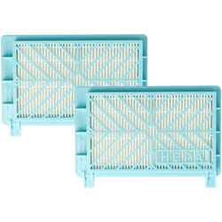 Vhbw - 2x filtre compatible avec Philips FC8617/02, FC8619, FC8716, FC8617, FC8619/01, FC8617/01, FC8615/03, FC8714 aspirateur - Filtre hepa