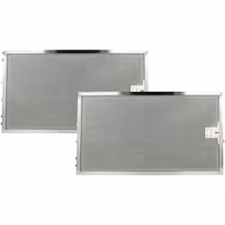 vhbw - the clever way Lot de filtres (2x filtre à graisse métallique) compatible et de haute qualité pour votre hotte de cuis ...