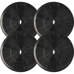 Vhbw - 4x Filtres à charbon actif remplacement pour Gorenje 127024, Mod.D230, 163644, 153255, AS-AZKF4100, AH031 pour hotte aspirante - 23 cm
