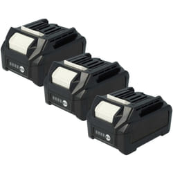Vhbw - 3x Batterie compatible avec Makita MR007GZ, MP001G, MR009G, MR006G, MP001GZ, MR007G, MR006GZ outil électrique (3000 mAh, Li-ion, 40 v)