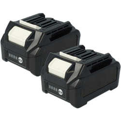 2x Batterie compatible avec Makita PB002GZ, PT001GZ, MR010G, PT001G, MR009GZ, PB002G, MR010GZ outil électrique (3000 mAh, Li-ion, 40 v) - Vhbw