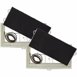 vhbw - the clever way Filtre à charbon actif compatible pour hotte aspirante Les hottes aspirantes filtrent et aspirent les o ...