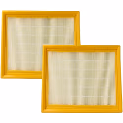 vhbw - the clever way Set de 1x filtre HEPA pour votre aspirateur, robot aspirateur ou nettoyeur vapeur - Filtre les poussièr ...