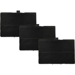3x Filtres à charbon actif compatible avec Bosch DIB091E59/02, DIB091E59/03, DIB091U52, DIB097A50/01 hotte aspirante - 31,5 x 21,5 x 2,3 cm - Vhbw