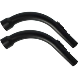 Vhbw - 2x Poignée compatible avec Miele S5410, S536, S5411, S5421, S5361, S538 aspirateur - Manche de rechange, raccordement 35 mm, 34 cm de long