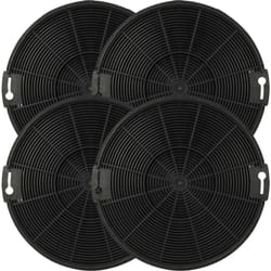 Vhbw - 4x Filtres à charbon actif compatible avec Juno JDF603E6, JDF603E5, JDF604E5, JDF604E6 hotte aspirante - 15 cm
