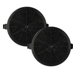 Vhbw - 2x Filtres à charbon actif remplacement pour Klarstein DSM-Sofia-CF, 10035567 pour hotte aspirante - 11,2 cm